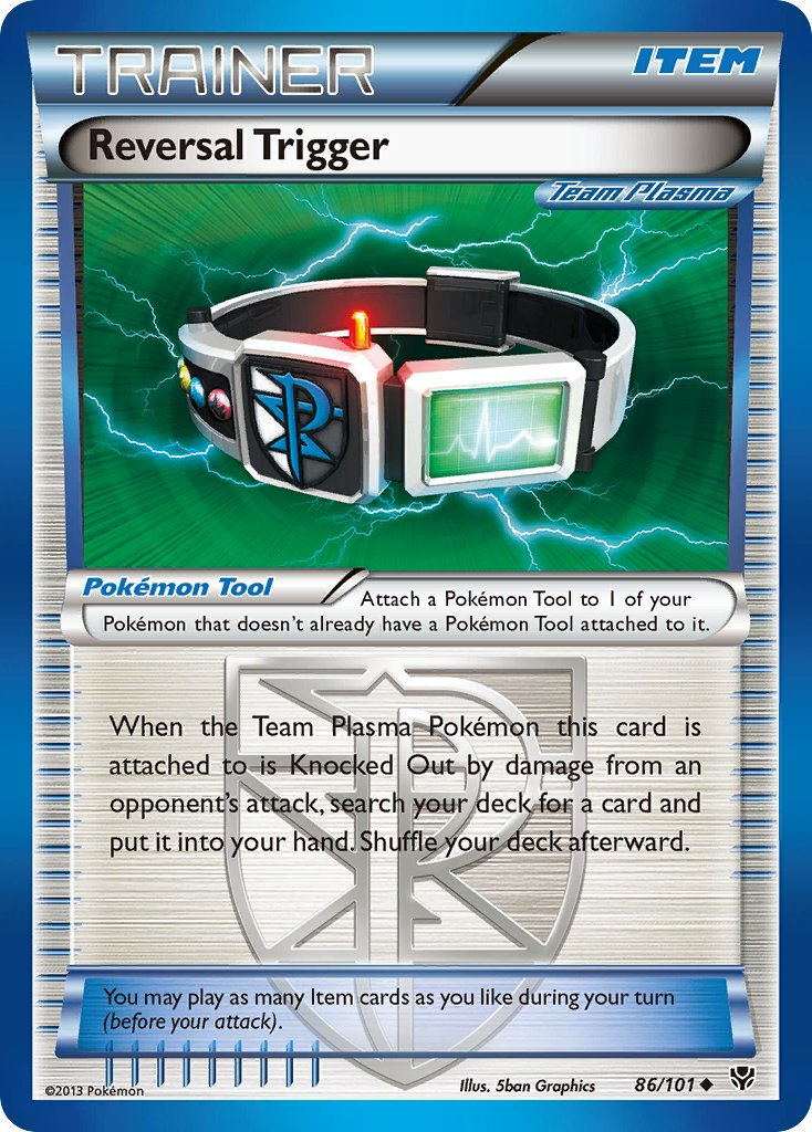 Reversal Trigger Pokémon card
