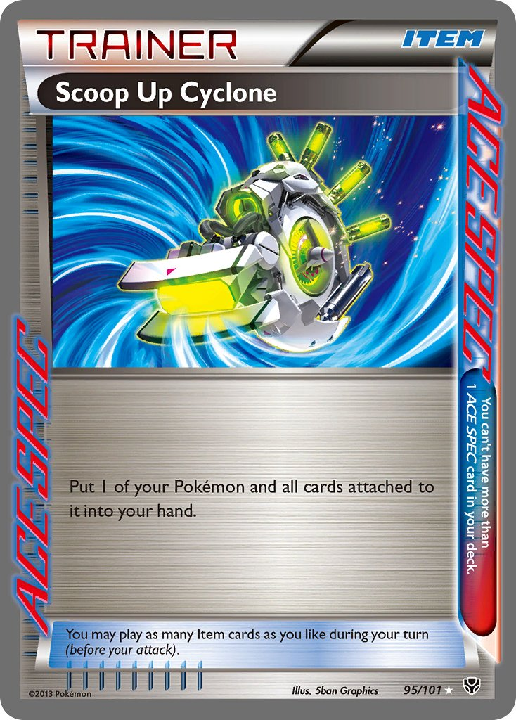 Scoop Up Cyclone Pokémon card
