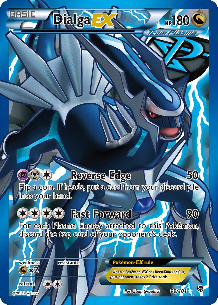 Dialga EX Pokémon card