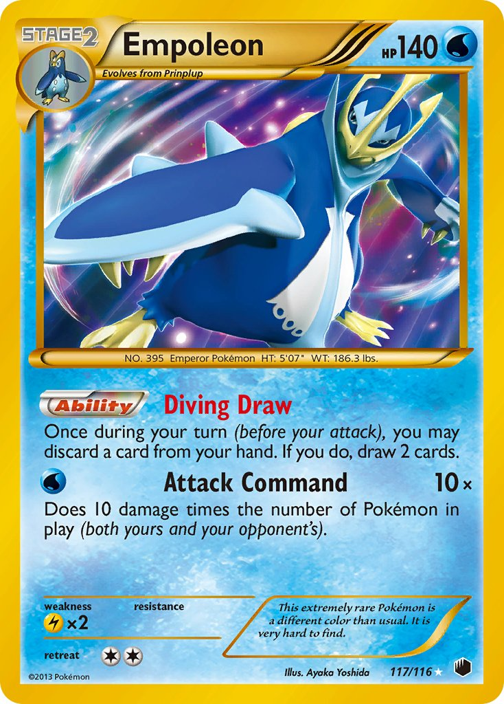 Empoleon Pokémon card