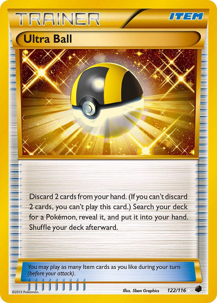 Ultra Ball Pokémon card