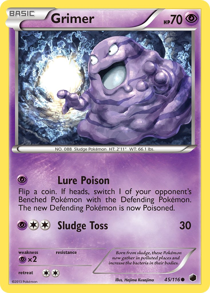 Grimer Pokémon card
