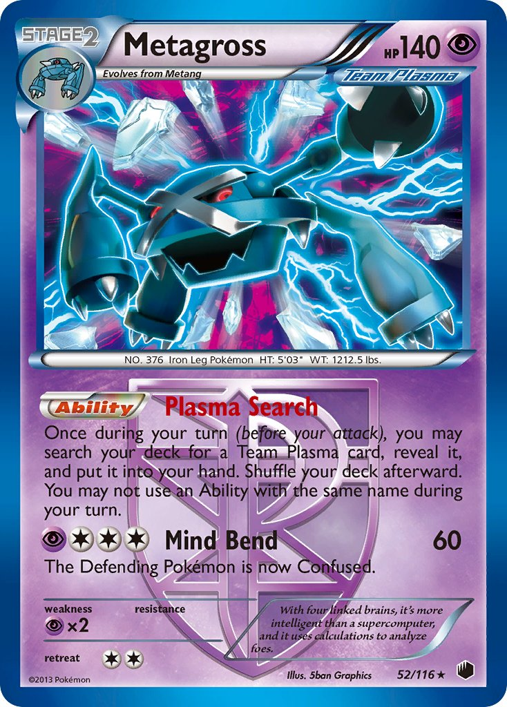 Metagross Pokémon card