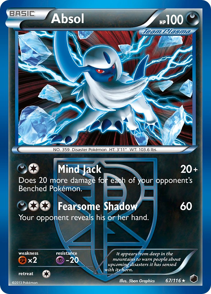 Absol Pokémon card