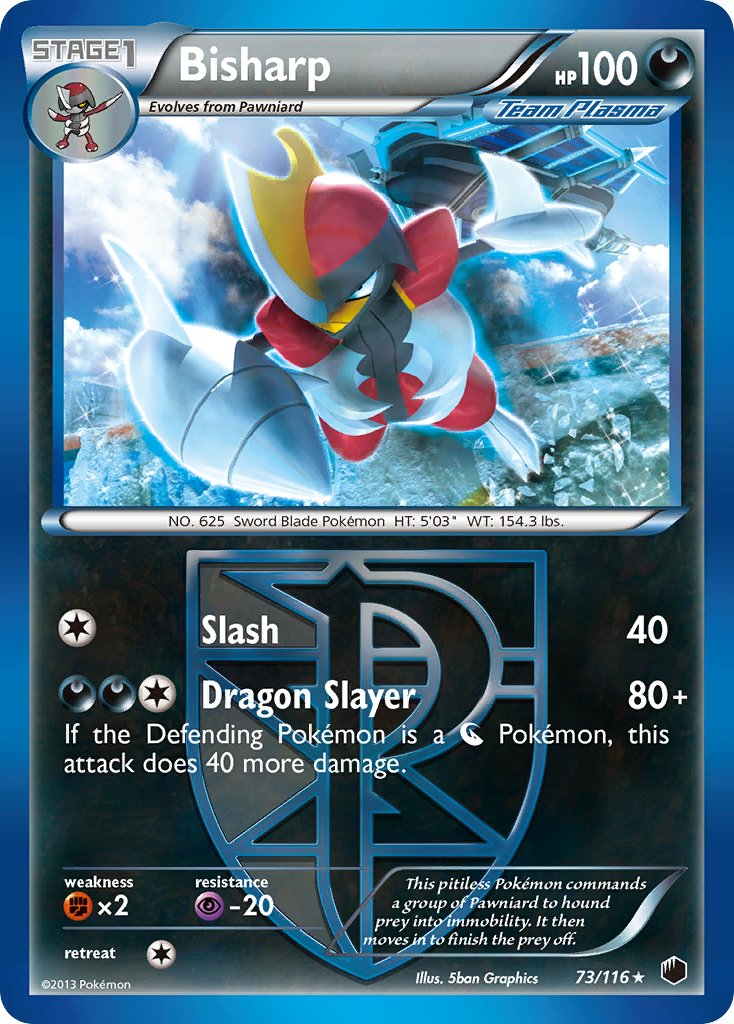 Bisharp Pokémon card