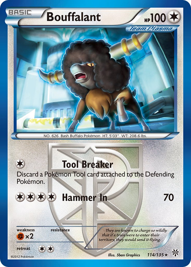 Bouffalant Pokémon card
