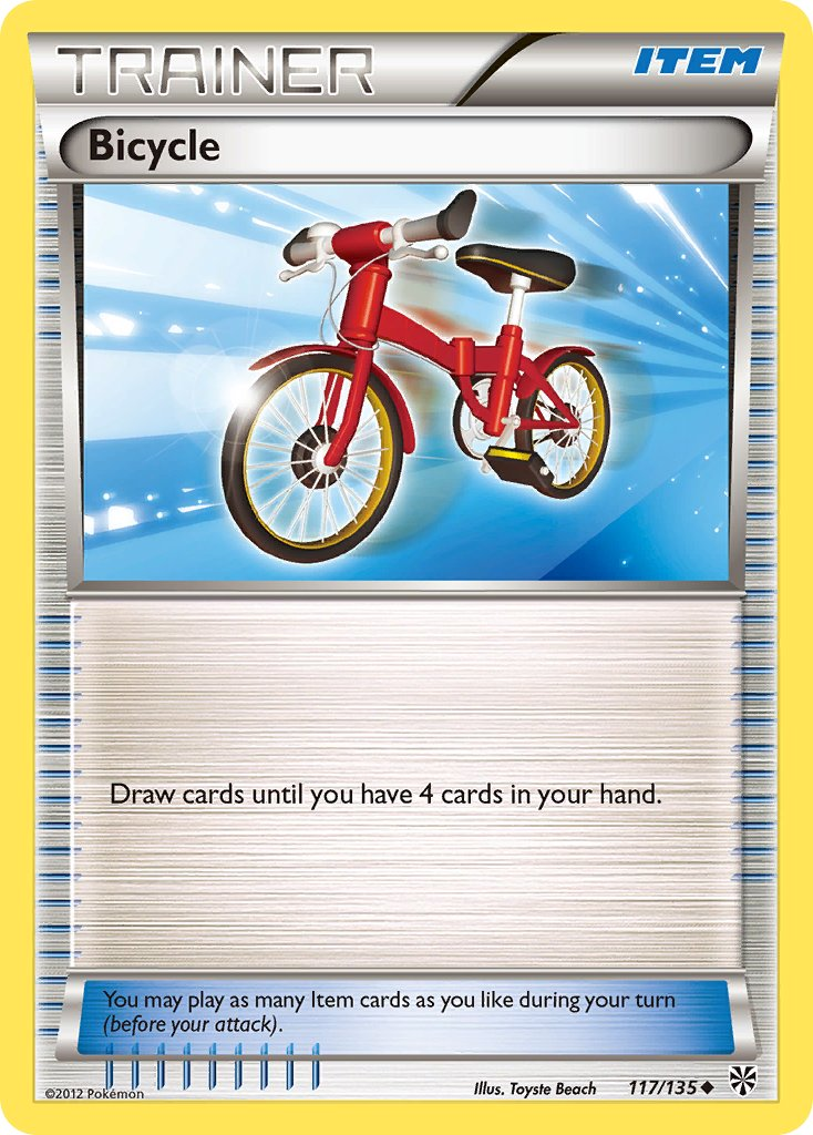 Bicycle Pokémon card
