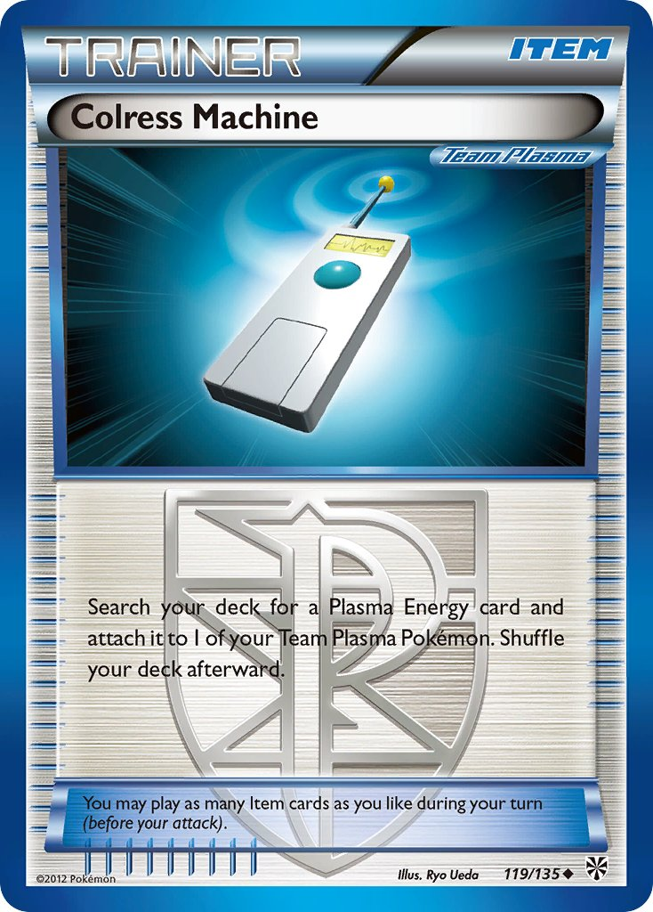 Colress Machine Pokémon card