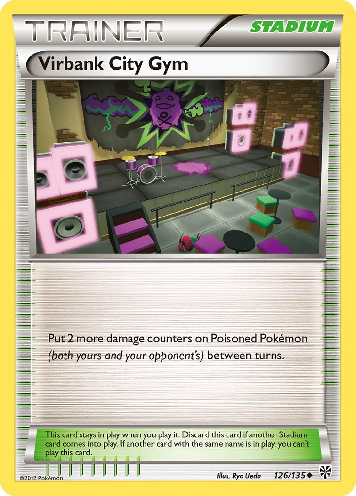 Virbank City Gym Pokémon card