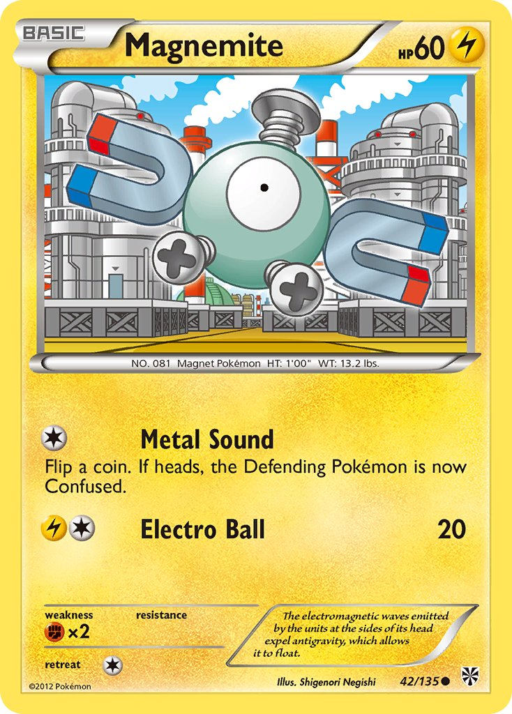 Magnemite Pokémon card