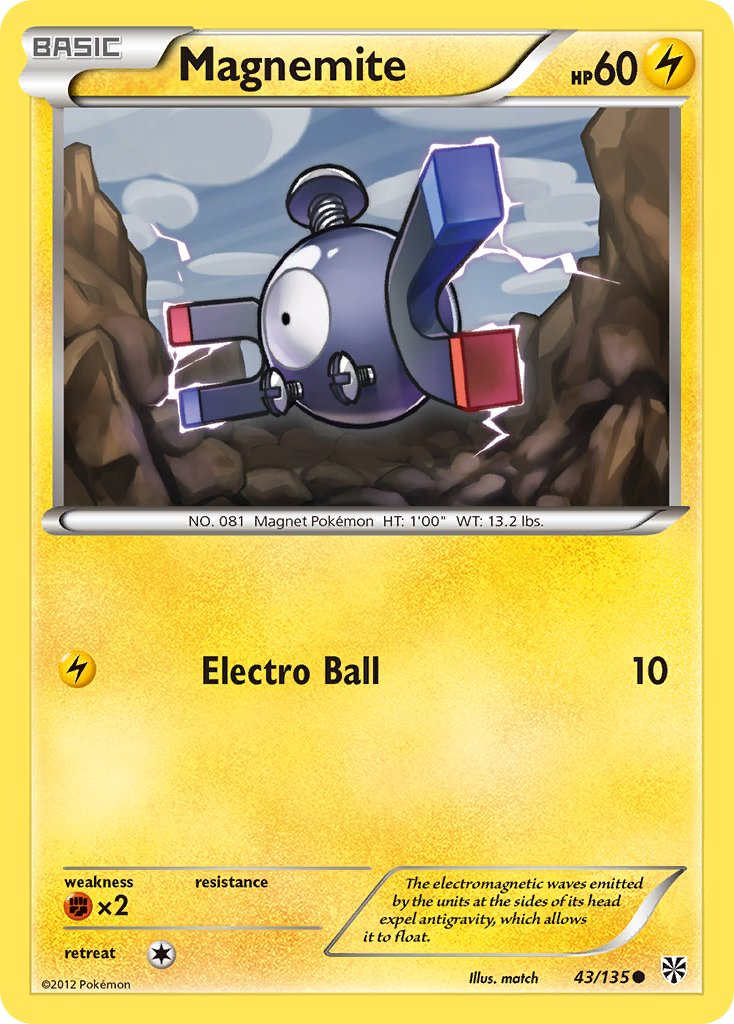 Magnemite Pokémon card