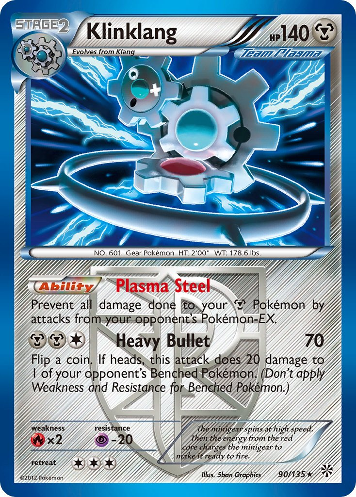 Klinklang Pokémon card