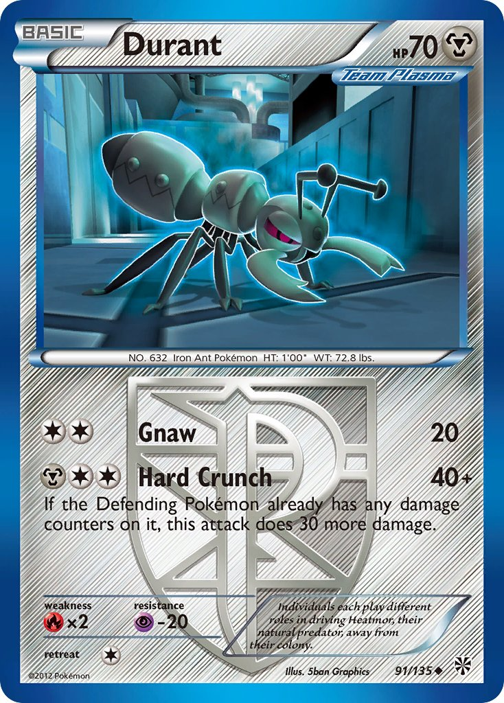 Durant Pokémon card