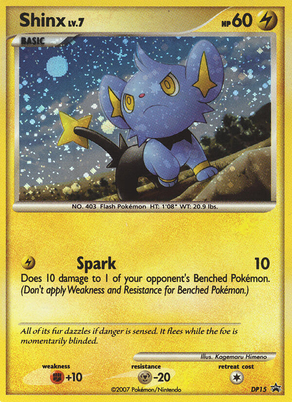 Shinx Pokémon card