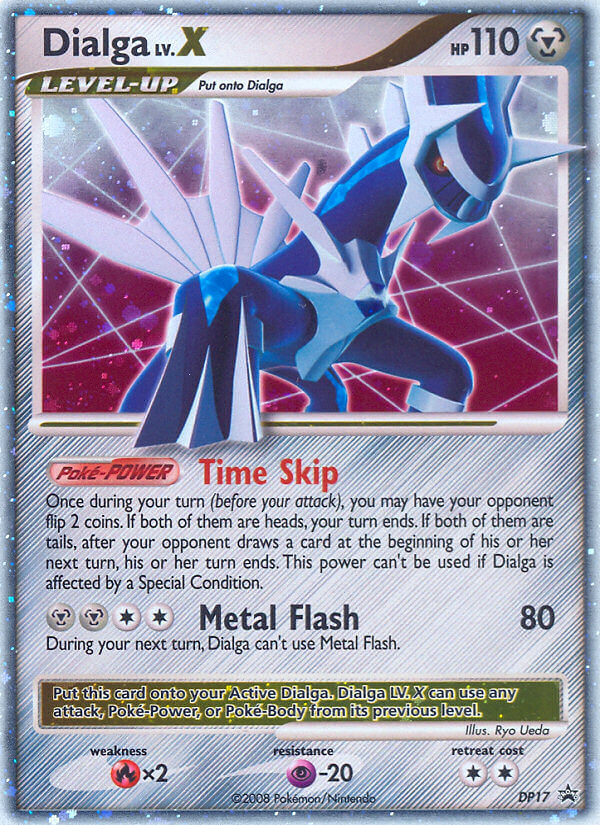 Dialga LV.X Pokémon card