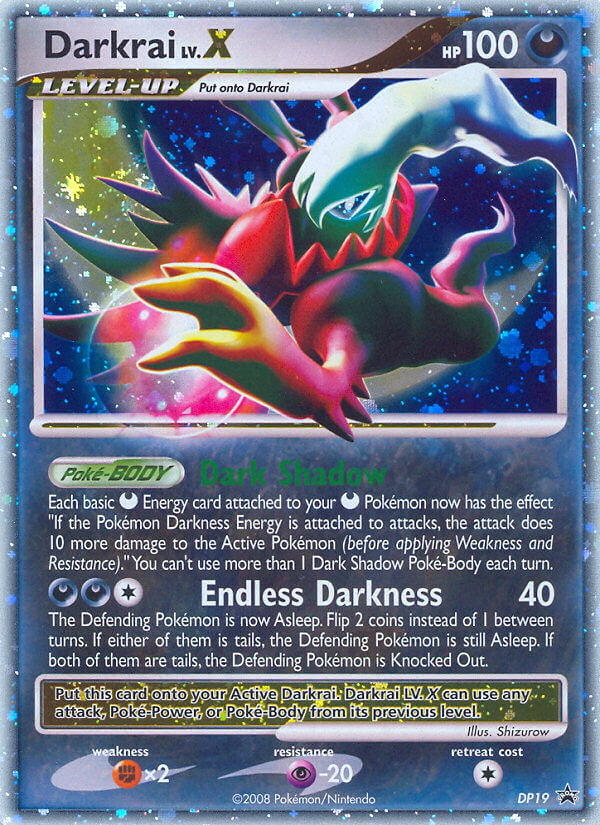 Darkrai LV.X Pokémon card
