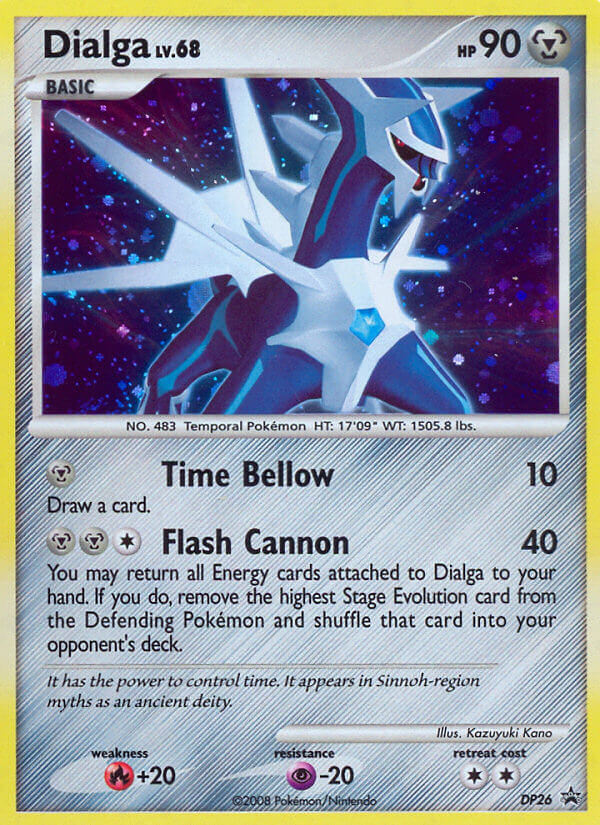 Dialga Pokémon card