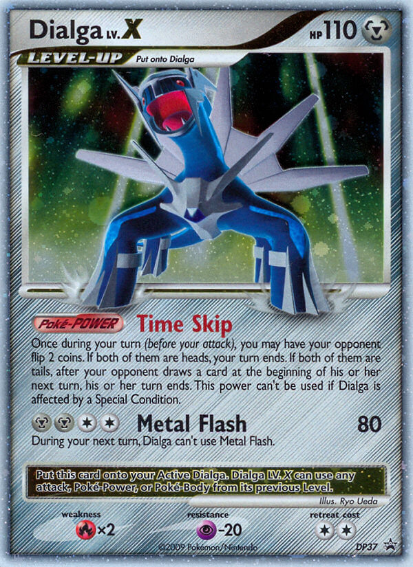 Dialga LV.X Pokémon card