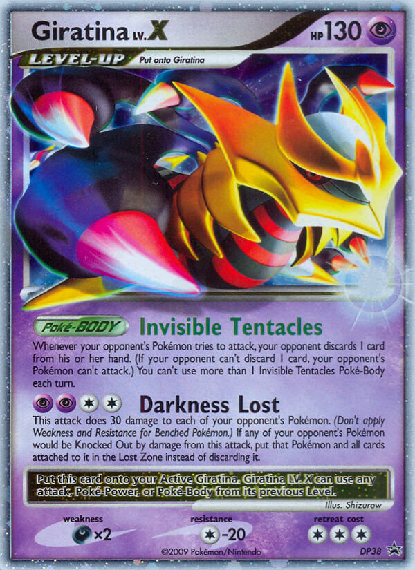 Giratina LV.X Pokémon card