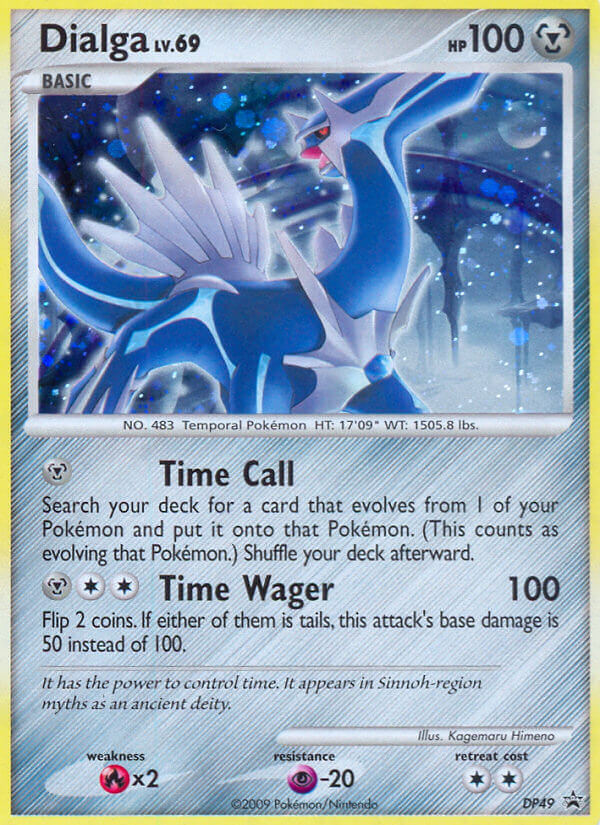 Dialga Pokémon card
