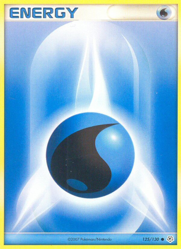 Water Energy Pokémon card