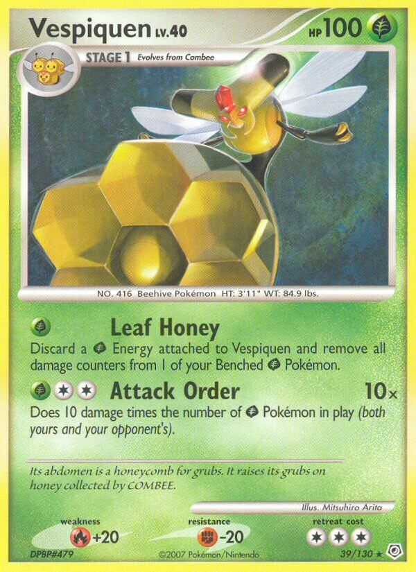 Vespiquen Pokémon card