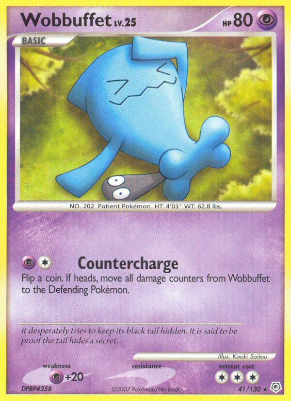 Wobbuffet Pokémon card