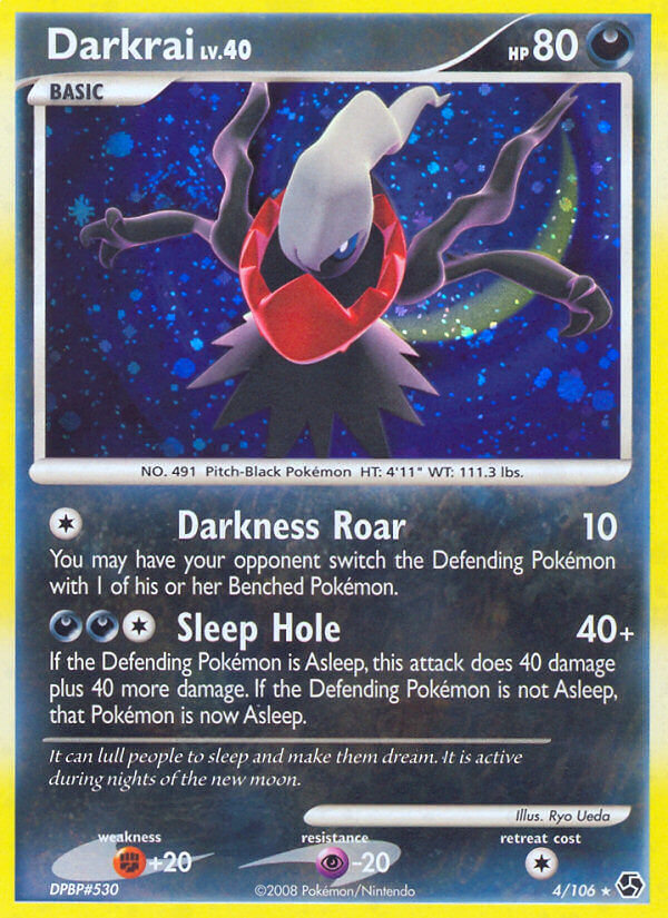 Darkrai Pokémon card