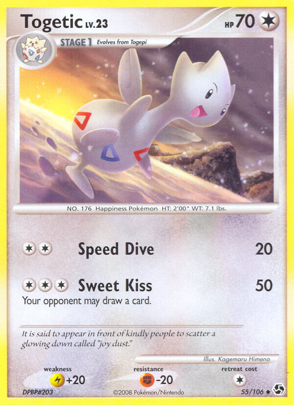 Togetic Pokémon card