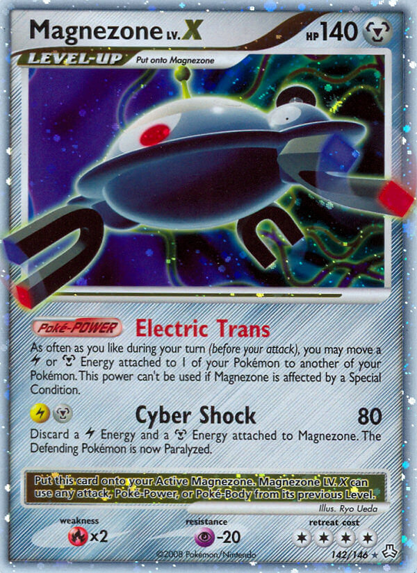 Magnezone LV.X Pokémon card