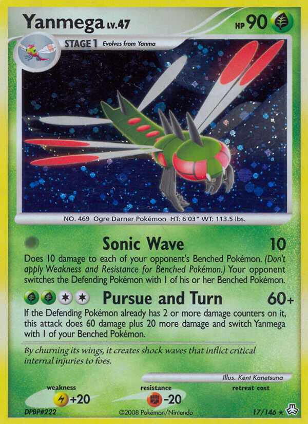 Yanmega Pokémon card
