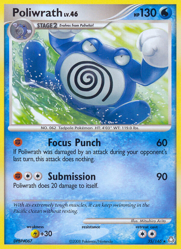 Poliwrath Pokémon card