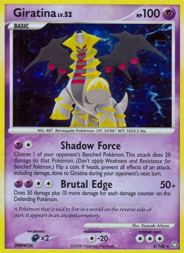 Giratina Pokémon card