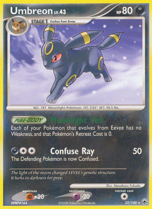 Umbreon Pokémon card
