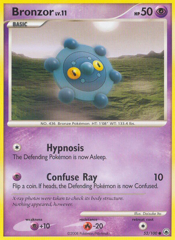 Bronzor Pokémon card
