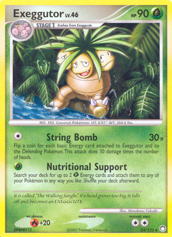 Exeggutor Pokémon card