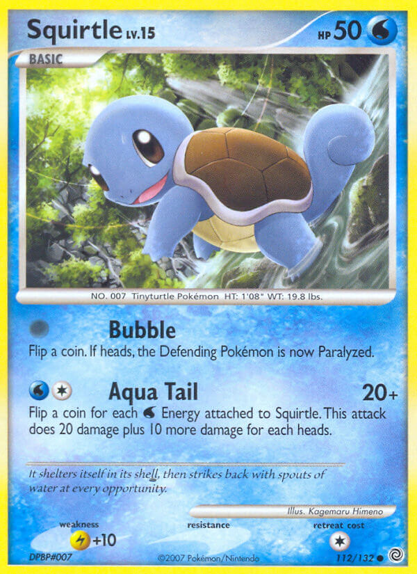 Squirtle Pokémon card