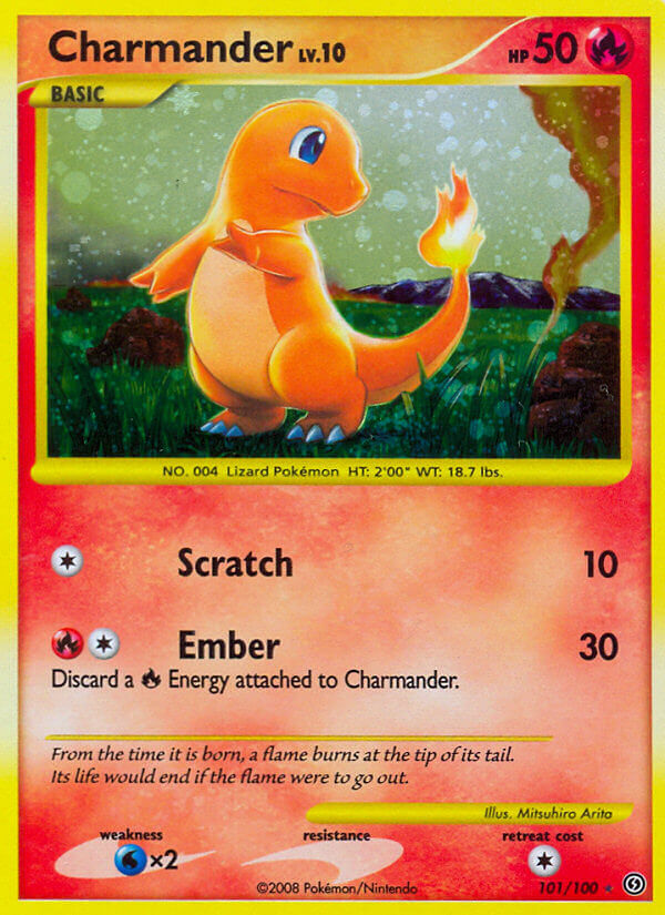 Charmander Pokémon card