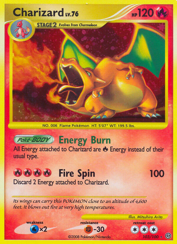 Charizard Pokémon card