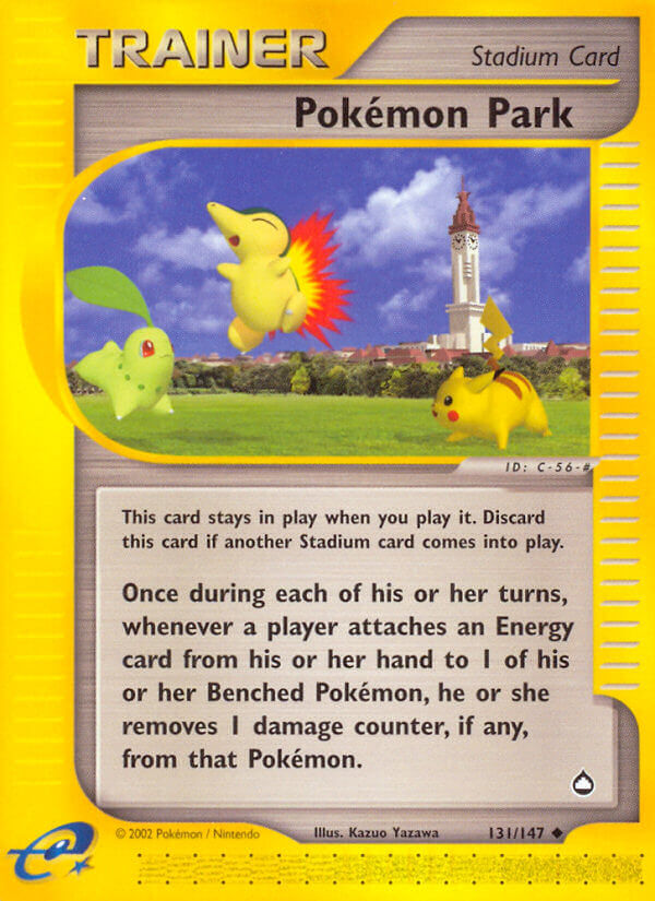 Pokémon Park Pokémon card