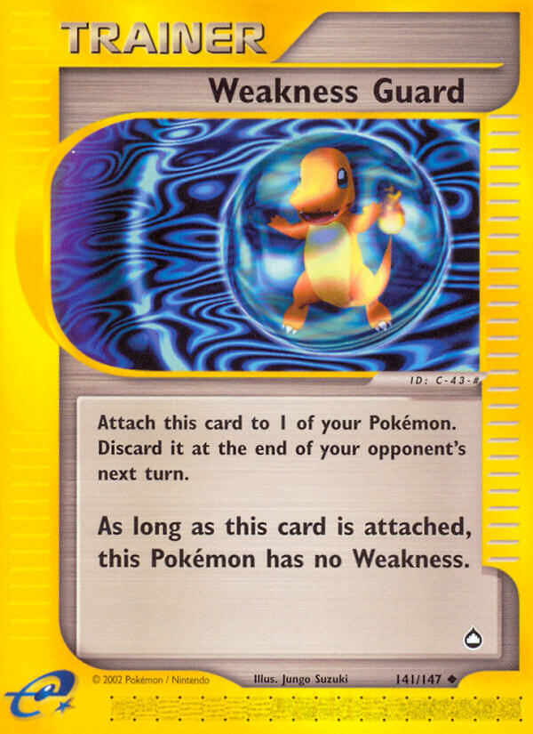 Weakness Guard Pokémon card