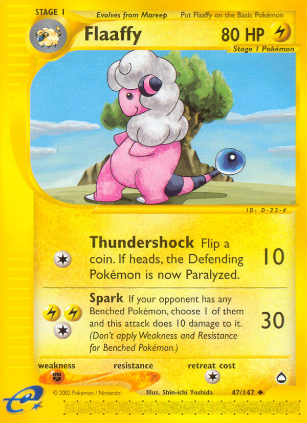 Flaaffy Pokémon card