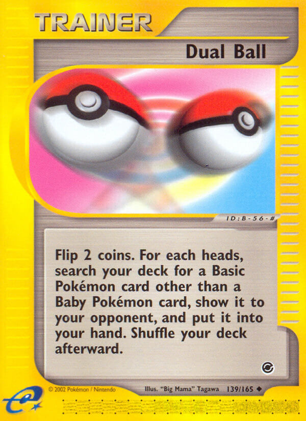 Dual Ball Pokémon card
