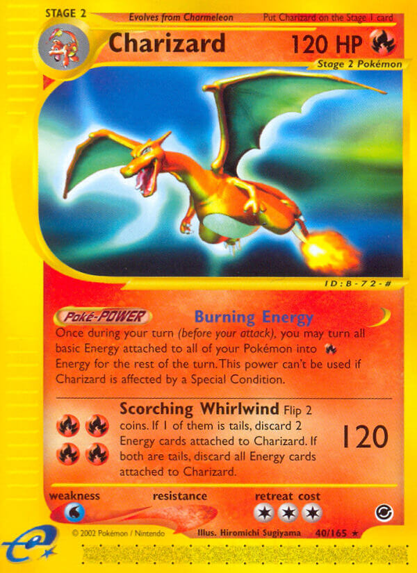 Charizard Pokémon card
