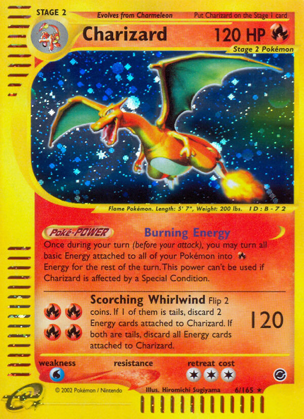 Charizard Pokémon card