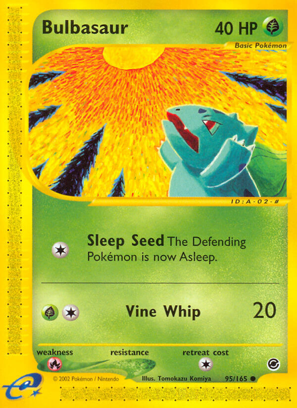 Bulbasaur Pokémon card
