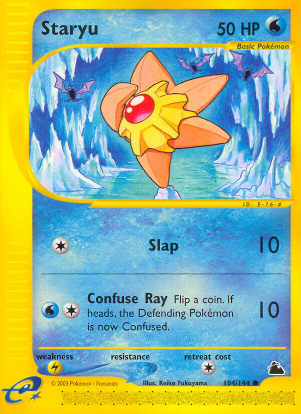 Staryu Pokémon card
