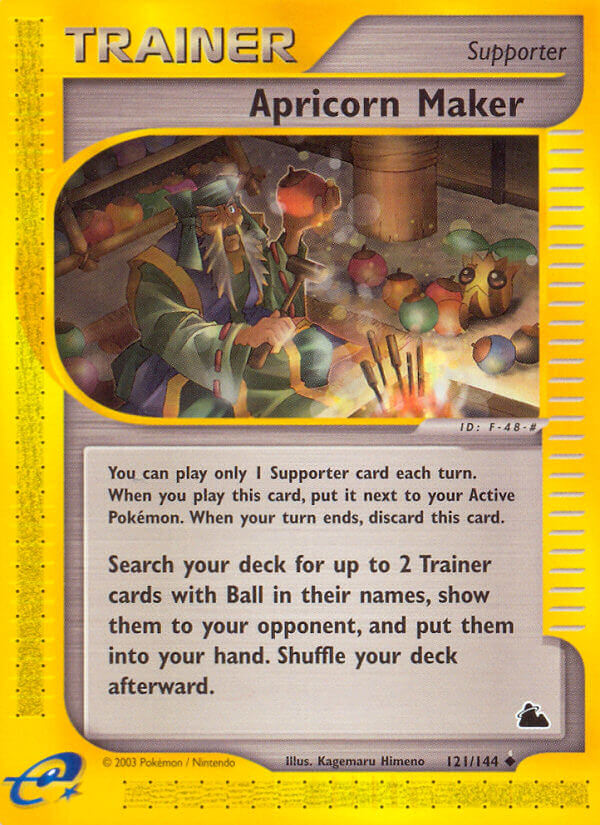 Apricorn Maker Pokémon card