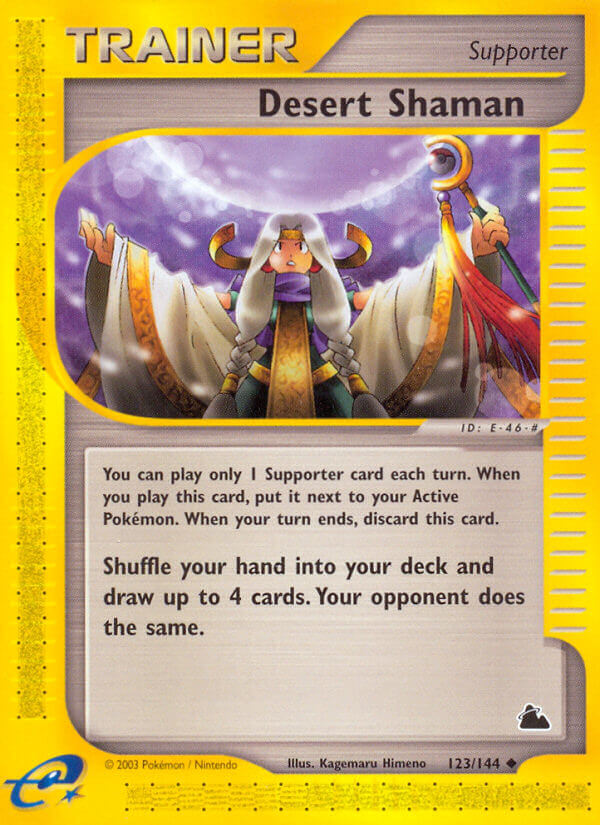 Desert Shaman Pokémon card