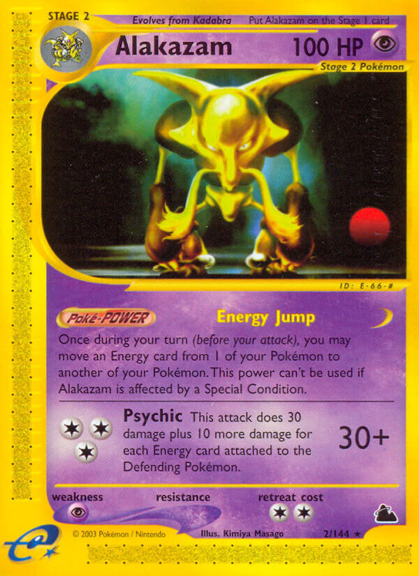Alakazam Pokémon card
